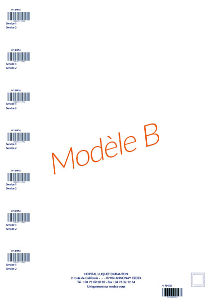 modele B ordonnance sans logo